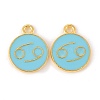Alloy Enamel Pendants ENAM-S124-01B-16D-1