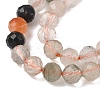 Natural Agate Beads Strands G-D306-A03-4mm-4