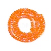 Electroplate Glass Beads Strands EGLA-A044-T2mm-L25-3