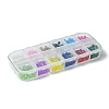 12 Colors Transparent Baking Paint Crackle Glass Beads CCG-FS0001-02B-6