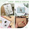 100Pcs Dried Flower Leaf Craft Supplies AJEW-CP0009-41B-5
