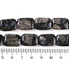 Natural Glaucophane Beads Strands G-C141-C01-03-5