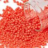 12/0 Grade A Baking Paint Glass Seed Spacer Beads X-SEED-Q009-FJX19-1