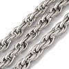 Tarnish Resistant 304 Stainless Steel Link Chains CHS-A012-06B-P-1