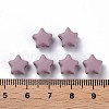 Spray Painted Acrylic Beads MACR-S373-45-O03-4