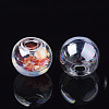 Round Handmade One Hole Blown Glass Globe Ball Bottles LS-X-BLOW-R002-20mm-AB-2