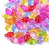 Transparent Acrylic Pendants TACR-T005-02-1