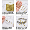 Golden Silk Elastic Thread EW-WH0003-10A-02-5