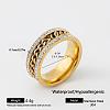 304 Stainless Steel Finger Rings for Women MF5435-9-1