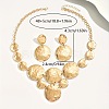Alloy Pendant Necklaces & Stud Dangle Earrings Sets for Women FS-WG70423-01-3