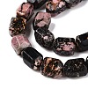 Natural Rhodonite Beads Strands G-N342-143B-3