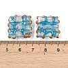 Handmade Gold Sand Lampwork Beads LAMP-L082-01A-3