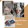   Craft Plastic Doll Eyes Stuffed Toy Eyes DIY-PH0009-37-6