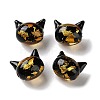 Handmade Foil Glass Beads LAMP-D005-01A-1