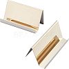 Stainless Steel Business Card Frame ODIS-WH0008-37LG-1