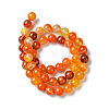 Natural Striped Agate/Banded Agate Beads Strands G-I254-03B-02-5
