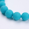 Dyed Synthetic Coral Beads Strands CORA-I022-A-14mm-4