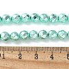Electroplated Synthetic Non-magnetic Hematite Beads Strands G-B132-B01-01E-2