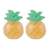 Resin Fruits Stud Earrings EJEW-JE05285-3