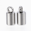Tarnish Resistant 201 Stainless Steel Cord Ends STAS-H410-20P-I-1