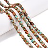 Natural Imperial Jasper Beads Strands X-G-N342-62G-4