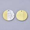 Rubberized Style Acrylic Pendants X-OACR-T020-019-2