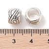 Tibetan Style Zinc Alloy Beads TIBEB-R063-014AS-RS-2