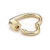 Brass Screw Carabiner Lock Charms KK-T047-04G-3