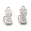 Non-Tarnish 201 Stainless Steel Charms STAS-B001-43P-1