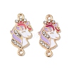 Alloy Enamel Connector Charms ENAM-I054-03D-1