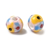 Handmade Porcelain European Beads PORC-C009-01A-2