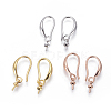 Brass Earring Hooks KK-E779-01-1