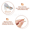 SUPERFINDINGS 36 Pairs 18 Style Rubber & Iron High Heeled Shoes Replacement Tips FIND-FH0005-39-5
