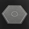 Hexagon ABC Plastic Pegboards used for 5x5mm DIY Fuse Beads DIY-Q009-53-2
