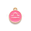 Alloy Enamel Pendants ENAM-S124-01B-03K-2