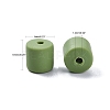Handmade Polymer Clay Bead Strands X-CLAY-ZX006-01-202-5