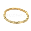 304 Stainless Steel Stretch Bangles for Women BJEW-P315-02G-G-4