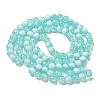 Crackle Glass Beads Strands GLAA-U001-8mm-02-3