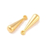 Brass Pendants KK-U024-09B-G-2