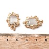 Brass Glass Pendants KK-Z103-11KCG-02-3