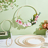 9Pcs 9 Styles Bamboo Embroidery Hoop Kit FIND-WH0126-848-4