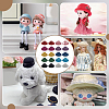 20Pcs 10 Colors EVA Round Fascinator Hat Base DIY-BC0015-78-5