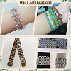 240Pcs 12 Colors 2-Hole Baking Paint Glass Seed Beads SEED-ME0001-10D-5