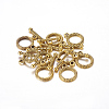 Tibetan Style Alloy Toggle Clasps GAC2016-NF-2