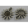 Tibetan Style Alloy Pendants TIBEP-LF1377Y-1AS-NR-1