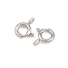 304 Stainless Steel Spring Gate Rings X-STAS-P437-11P-2