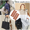 4Pcs Rectangle PU Leather Bag Handles Protective Sleeve FIND-GF0006-48A-5