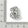Rack Plating Brass Cubic Zirconia Pendants KK-S378-02P-B-3