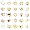 25Pcs 25 Styles Alloy Pendants FIND-YW0006-12-1