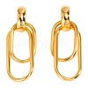 304 Stainless Steel Stud Dangle Earrings FS-WG489C3-02-2